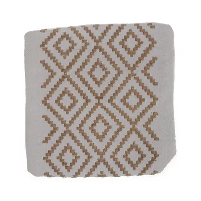 Pudebetræk (Hvid, Brun) fra Maisons du Monde Bomuld, Polyester