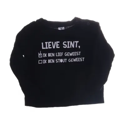 Långärmad t-shirt (Svart) från Zeeman Bomull