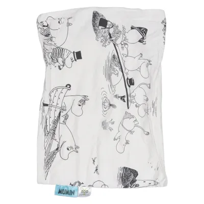 Housse de coussin (Blanc) de Mumin Coton biologique