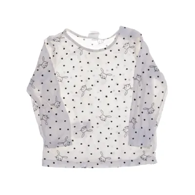Long sleeve T-shirt (White) from H&M Cotton