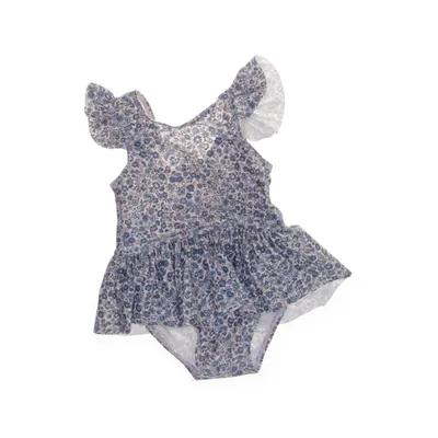 Badpak (Blauw, Meerkleurig) van Wheat Elastaan, Gerecycled polyester