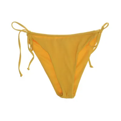 Bikini bottom (Yellow) from Zaful Elastane, Polyester
