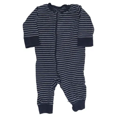 Rompers (Blue, White) from Lindex Baby Cotton