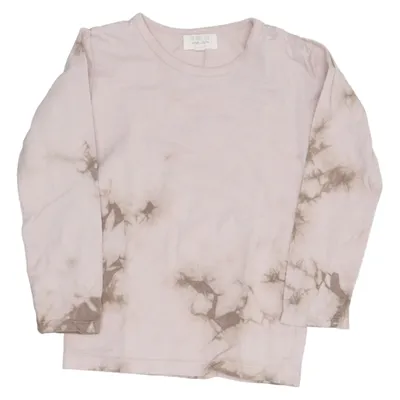 Long sleeve T-shirt (Beige, Brown) from The Simple Folk Elastane, Organic cotton