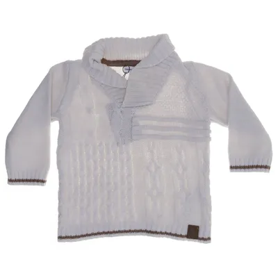 Pullover (White) from Lulu Castagnette Acetate, Acrylic, Cotton