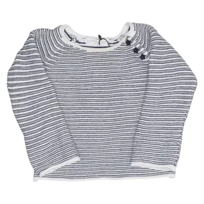 Trui (Blauw, Wit) van Sense Organics Katoen
