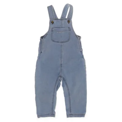 Tuinbroek (Blauw) van Minories Katoen, Elastaan, Polyester