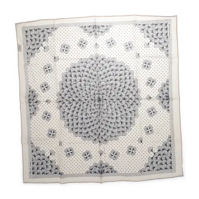 Scarf (Beige, Grå) från Jacob Cohen Bomull, Silke