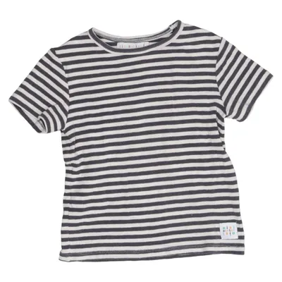 T-shirt (Svart, Vit) från Minimarket Bomull, Elastan