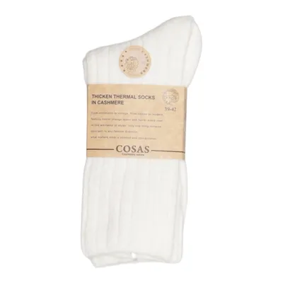 Striksokker (Beige) fra Cosas Kashmir