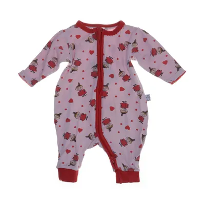 Sparkdräkt (Rosa, Röd, Flerfärgad) från Moomin Bomull, Elastan