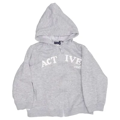 Hættetrøje (Grå) fra Active Wear Bomuld, Polyester