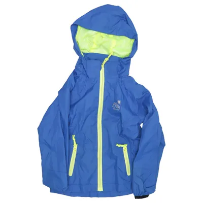 Regenjack (Blauw, Geel) van Play by Play Polyester