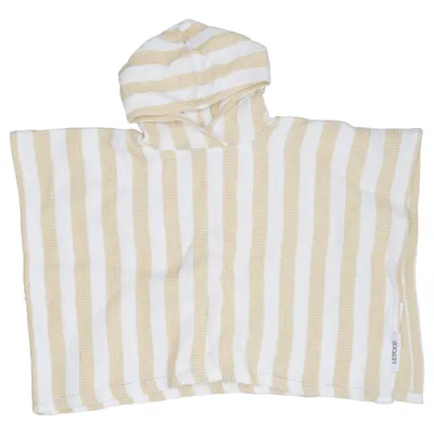 Bath cape (Yellow, White) from Liewood Organic cotton