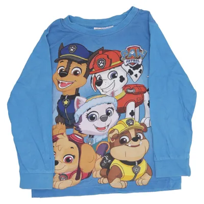 Långärmad t-shirt (Blå, Flerfärgad) från Nickelodeon Bomull