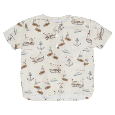 Top (Beige) from Konges Sløjd Organic cotton