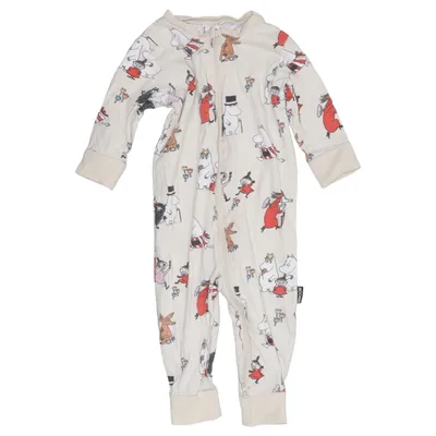 Barboteuse (Beige, Multicolore) de Moomin by Lindex Coton