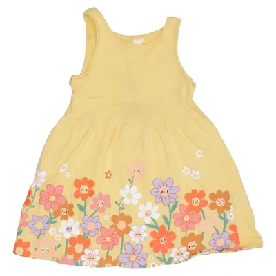 Jurk (Meerkleurig, Geel) van H&M Kids Katoen