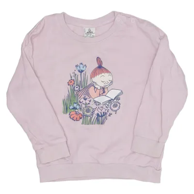 Sweatshirt (Pink) from Moomin by Lindex Cotton