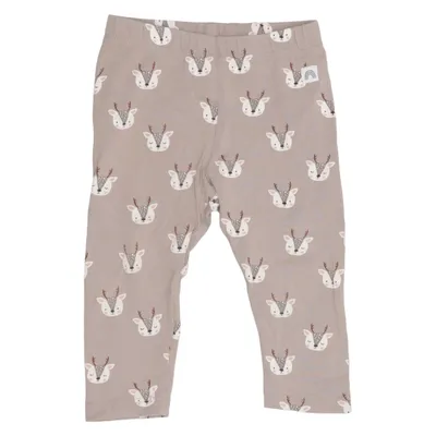 Leggings (Beige, Hvid) fra Lindex Baby Bomuld, Elastan