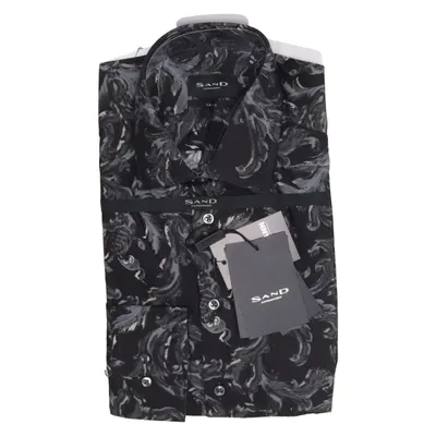 Shirt (Black, Gray) from SAND Copenhagen