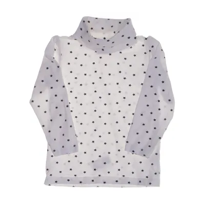 Turtleneck (Hvid) fra Topolino Bomuld, Elastan