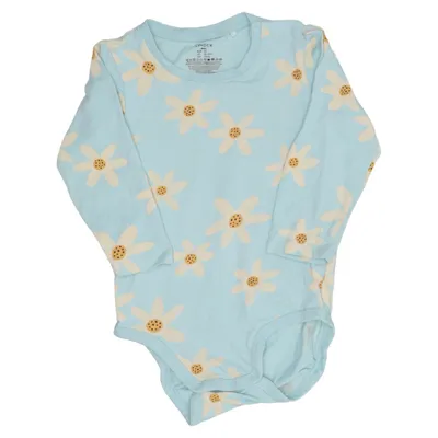 Body (Blue, Yellow) from Lindex Baby Cotton, Elastane