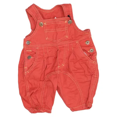 Latzhose (Rot) von H&M Baby Baumwolle