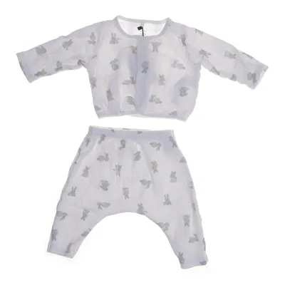Set (Vit, Grå) från Petit Bateau Bomull