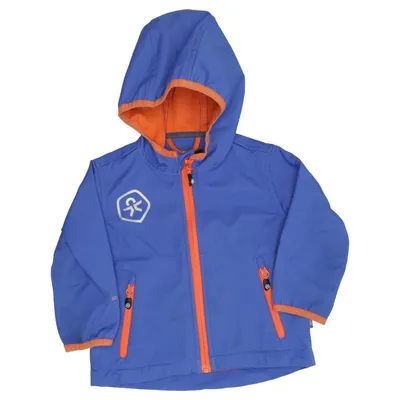 Softshell jacket (Blue, Orange) from Color Kids