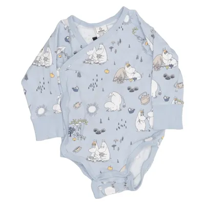 Body (Bleu, Multicolore) de Moomin by Lindex Coton, Élasthane
