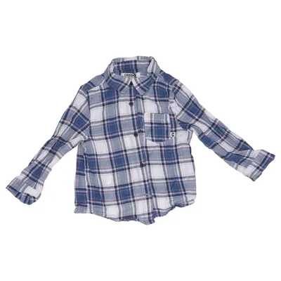 Chemise en flanelle (Bleu, Blanc, Multicolore) de Creeks
