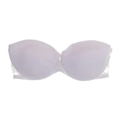 Bandeau bra (White) from H&M Cotton, Elastane, Polyamide, Polyester
