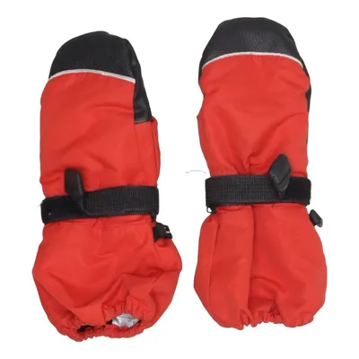 Mittens (Red, Black) from Line One Polyester, Polyurethane