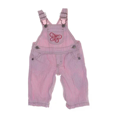 Dungarees (Pink, White) from OshKosh B'gosh Cotton