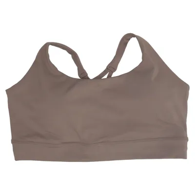 Sport-BH (Brun) från H&M Move Elastan, Polyamid, Polyester