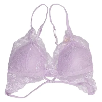 Brassière (Violet) de Flame Élasthane, Polyamide, Polyester