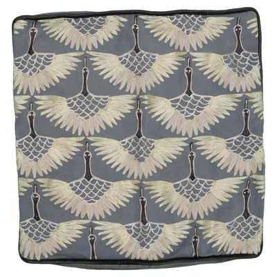 Cushion cover (Gray, Yellow) from Nordal Cotton