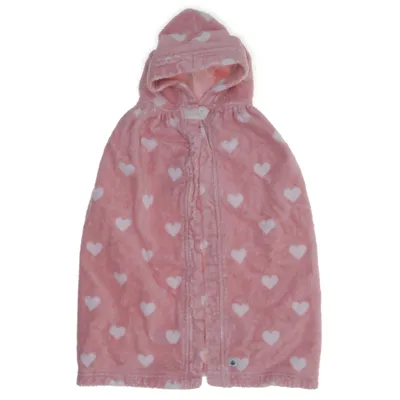 Badcape (Rosa, Vit) från Petit Bateau Bomull