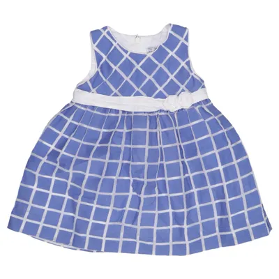 Jurk (Blauw, Wit) van Mayoral Polyester, Viscose