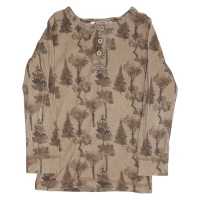 Långärmad t-shirt (Brun) från Lil' Atelier