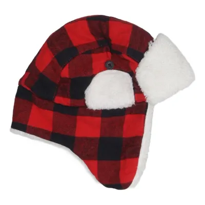 Trapper hat (Red, Black, White) from Carter's Cotton, Polyester