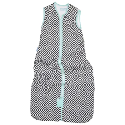 Babyslaapzak (Zwart, Wit, Turquoise) van Grobag Katoen, Polyester