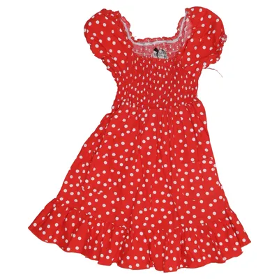 Dress (Red, White) from Barracuda Cotton
