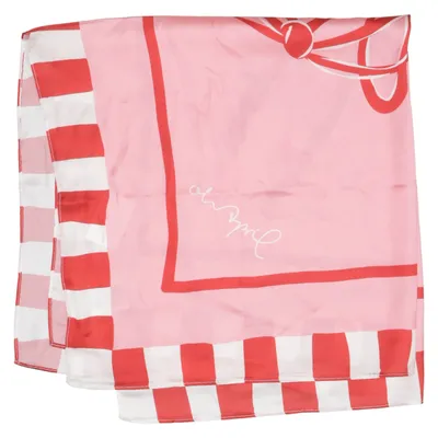 Scarf (Rosa, Röd, Vit) från Oh April