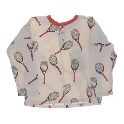 Farfarströja (Beige, Röd) från Mini Rodini Bomull