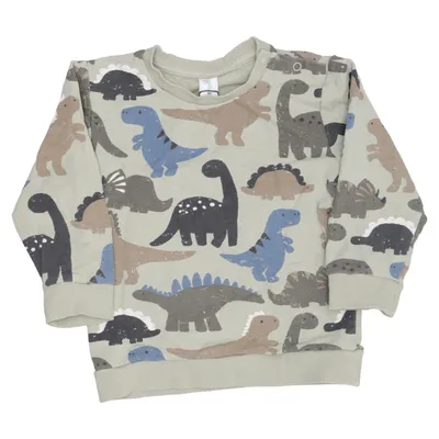 Sweatshirt (Grün, Mehrfarbig) von Topomini Baumwolle, Elasthan