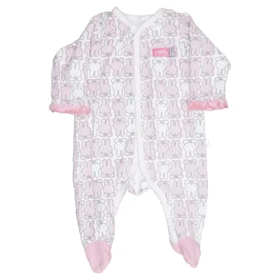 Sparkdräkt (Vit, Rosa) från Miffy