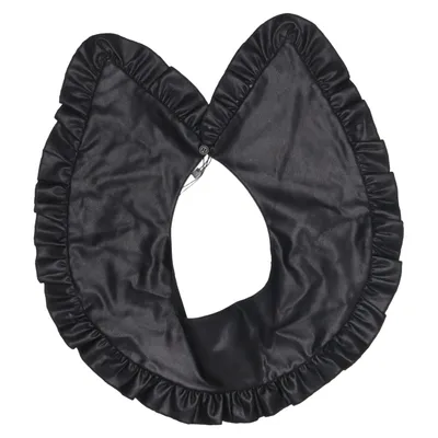 Skjortkrage (Svart) från H&M Trend Bomull, Polyester, Polyuretan