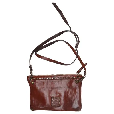 Sac à bandoulière (Teodorano) de Campomaggi Coton, Cuir